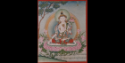 Buddhist Deity: Manjushri, White